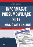 Informacje podsumowujące 2017 - krajowe i unijne - pdf
