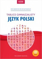 Język polski. Tablice gimnazjalisty - pdf