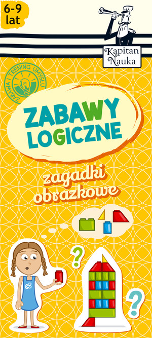 Kapitan nauka Zagadki obrazkowe Zabawy logiczne 6-9 lat