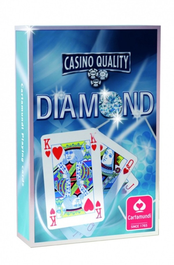 Karty Diamond niebieskie