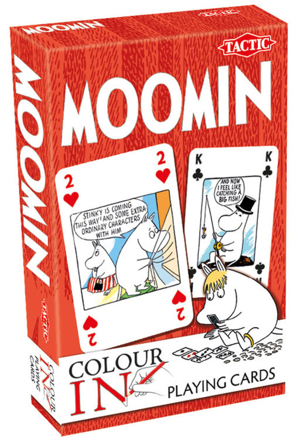 Karty do kolorowania Moomin Color-In 55 listków