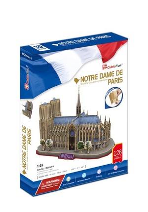 Katedra Notre Damme 3D
