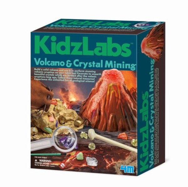 KidzLabs Wulkan i kopalnia kryształów