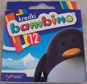 Kredki Bambino 12 kolorów