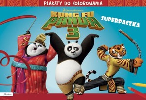Kung Fu Panda 3 Plakaty do kolorowania Superpaczka