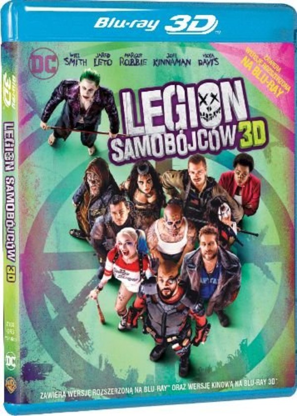 Legion Samobójców 3D (Wersja kinowa 3D + Wersja rozszerzona 2D)