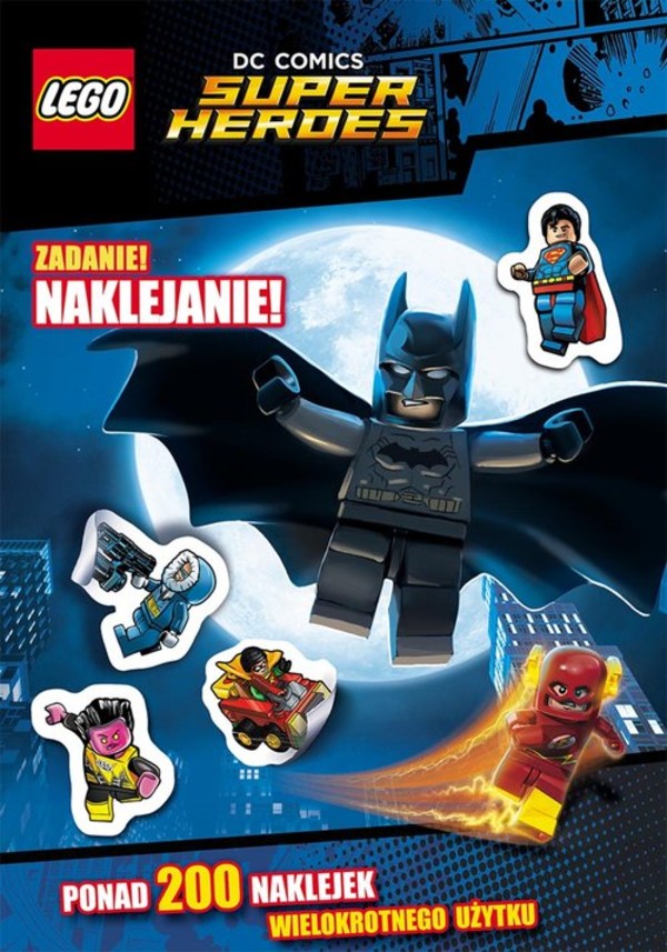 LEGO Super Heroes. DC Comics. Zadanie: naklejanie!