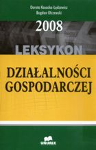 Leksykon działalności gospodarczej 2008