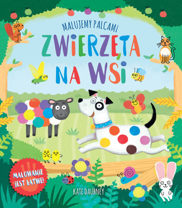 Malowanie palcami Zwierzęta na wsi