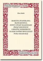 Marcina Stanisława Słowakowica Nowy i stary kalendarz świąt rocznych i biegów niebieskich na rok pański MDCLXXXIX - pdf