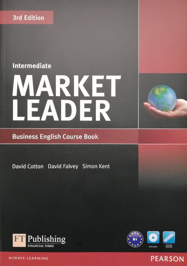 MARKET LEADER Intermediate. Coursebook + DVD 3rd editon