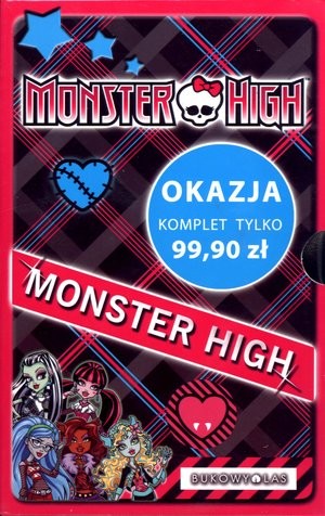 Monster High Upiorna szkoła / Upiór z sąsiedztwa / O wilku mowa... / Po moim trupie / Zabójczo stylowy notes
