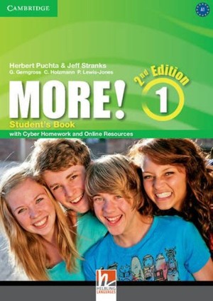 More! 1. Student`s Book Podręcznik + Cyber Homework + Online Resources 2nd Edition