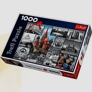 Puzzle Moskwa Kolaż 1000 elementów
