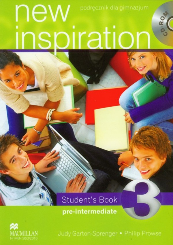 New inspiration 3 Pre-intermediate. Student`s Book Podręcznik + CD