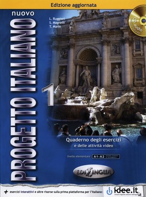 Nuovo Progetto Italiano 1. Poziom A1-A2. Ćwiczenia + CD