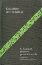 O polskich prozach powieściowych - słynnych i nieco zapomnianych - pdf