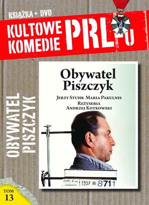 Obywatel Piszczyk Kultowe komedie PRLu (Książka + DVD)