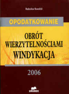 Opodatkowanie. Obrót wierzytelnościami. Windykacja.