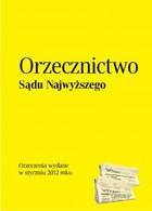 Orzecznictwo - pdf Sądu Najwyższego