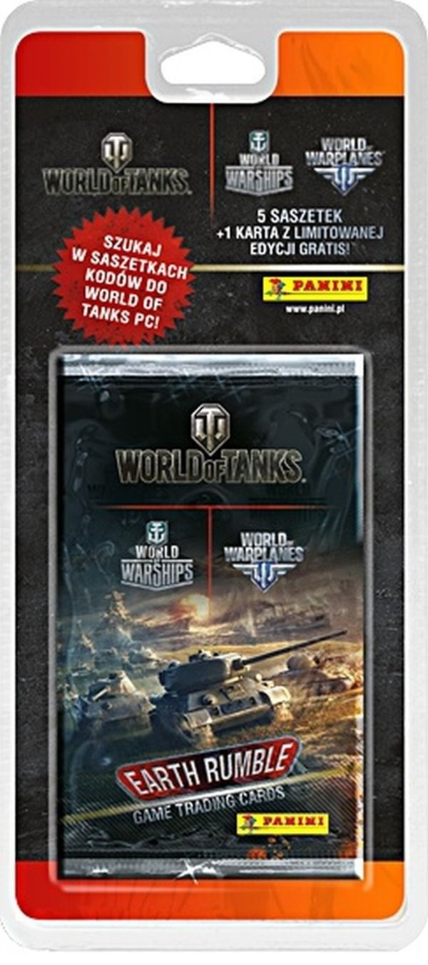World of Tanks Blister z kartami 5+1