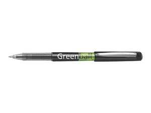 Pióro kulkowe z płynnym tuszem Pilot Greenball Begreen Medium (czarny)