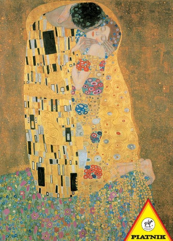 Puzzle Gustav Klimt Pocałunek 1000 elementów