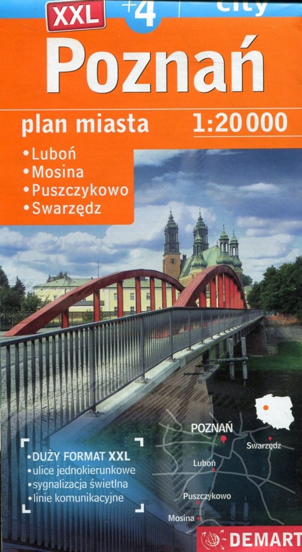 Poznań Plan miasta Skala: 1:20 000