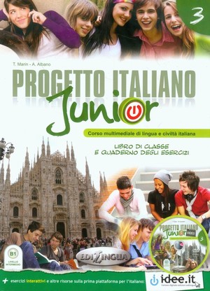 Progetto Italiano Junior 3 Libro di classe e Quaderno degli esercizi. Podręcznik z ćwiczeniami + DVD