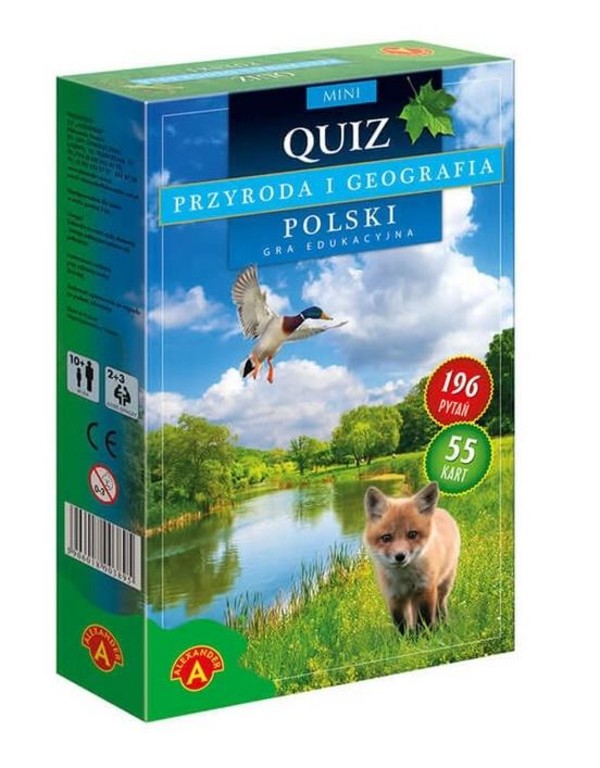 Quiz Przyroda i Geografia Polski mini gra edukacyjna