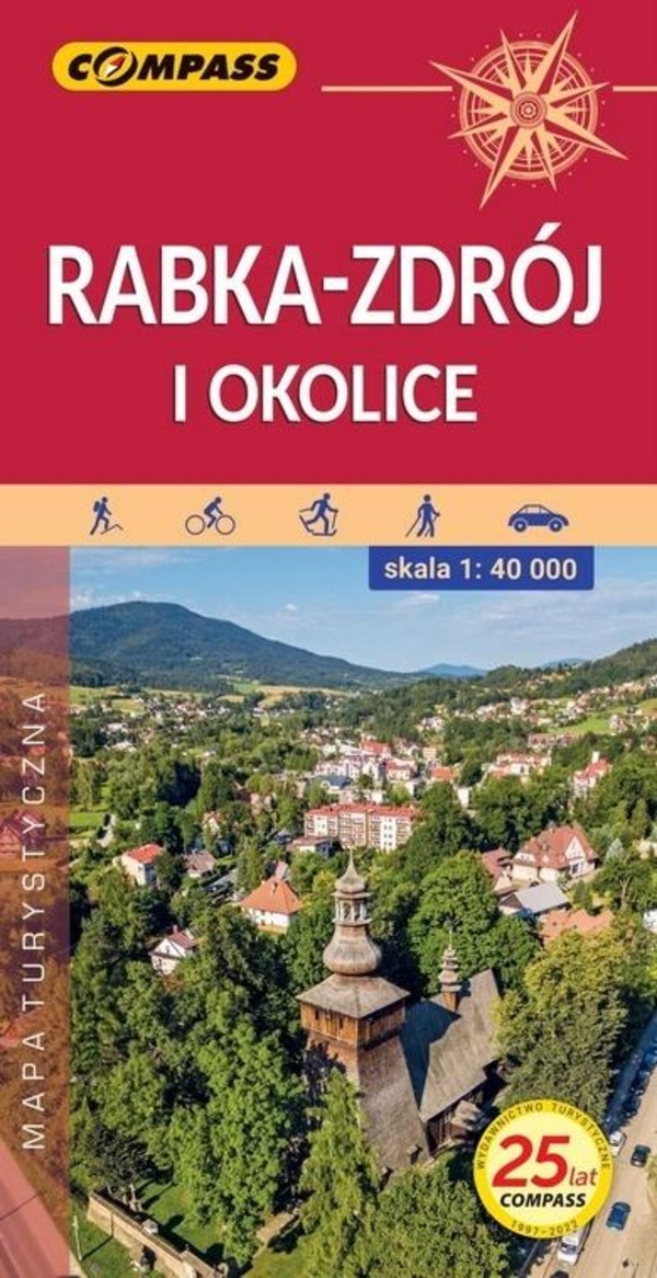 Rabka-Zdrój i okolice Mapa turystyczna Skala: 1:40 000