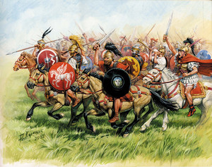 Republican Rome Cavalery IIII BC Skala 1:72