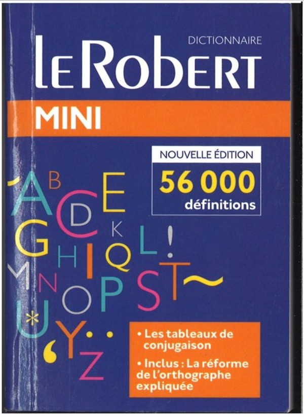 Le Robert mini langue francaise