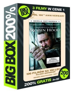 Robin Hood, Dług, Green Zone (Pakiet 3 DVD)
