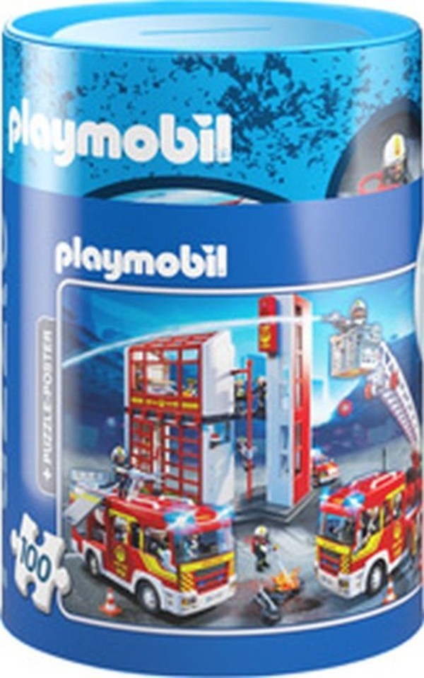 Skarbonka z puzzlami Playmobil