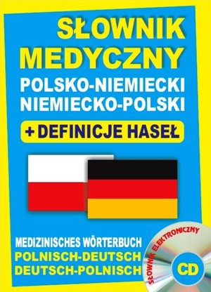 Słownik medyczny polsko-niemiecki niemiecko-polski + definicje haseł + CD