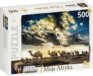 Puzzle Somalia Moja Afryka - Kolekcja Marcina Kydryńskiego 500 elementów