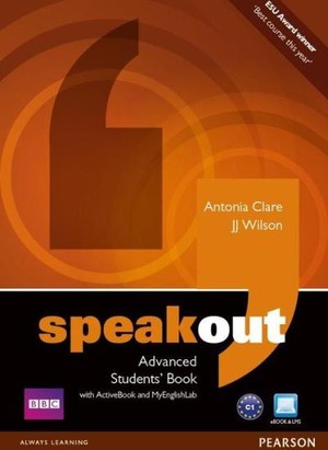 Speakout Advanced. Student`s Book Podręcznik + ActiveBook + MyEnglishLab + DVD