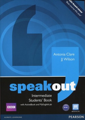 Speakout Intermediate. Student`s Book + ActiveBook + MyEnglishLab + DVD