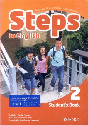 Steps In English 2. Student`s Book Podręcznik + kod do ćwiczeń online dla szkoły podstawowej