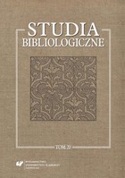 Studia bibliologiczne. T. 20: Z życia książki. Ochrona i konserwacja zbiorów bibliotecznych oraz konteksty. Prace dedykowane Profesorowi Leonardowi Ogiermanowi - 14 Bibliofilskie pasje Izabeli z Czartoryskich Lubomirskiej