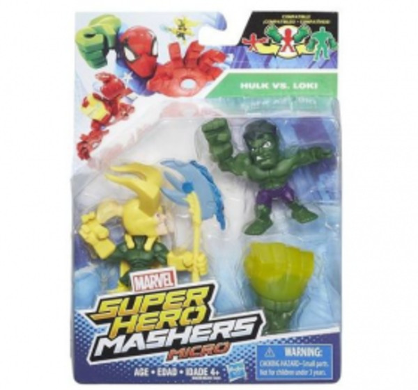 Super Hero Mashers Micro Hulk vs Loki B6432