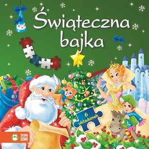 Świąteczna bajka Książka z puzzlami