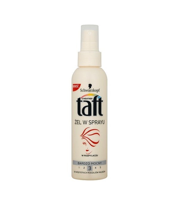 Taft Styling Żel w sprayu do włosów bardzo mocny