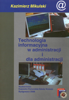 Technologia informacyjna w administracji i dla administracji
