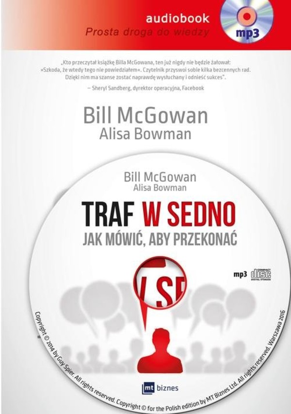 Traf w sedno Jak mówić, aby przekonać Audiobook CD Audio