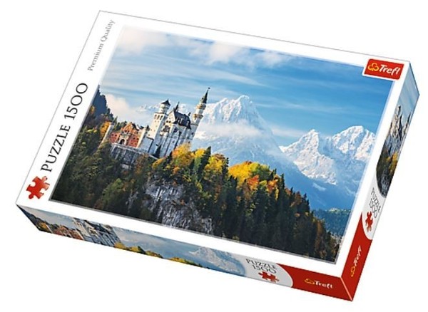 Puzzle Alpy Bawarskie 1500 elementów