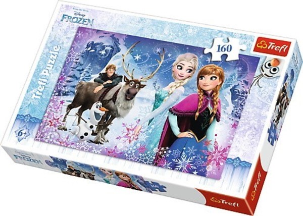 Puzzle Frozen Zimowe przygody 160 elementów