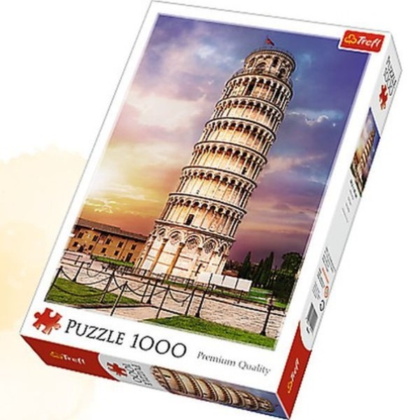 Puzzle Wieża w Pizie 1000 elementów