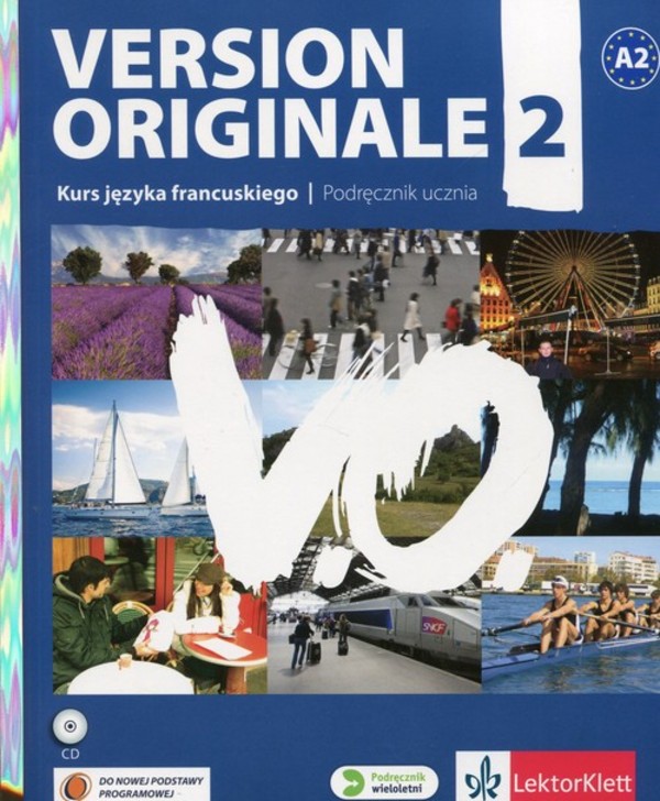 Version Originale 2. Kurs języka francuskiego Podręcznik ucznia + CD